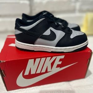 Nike Dunk Low (TD) Georgetown wolf gray dark obsidian 10c